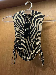 TOP POLERA ZEBRA