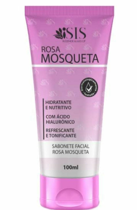 Sabonete Facial Rosa Mosqueta- SIS Make up
