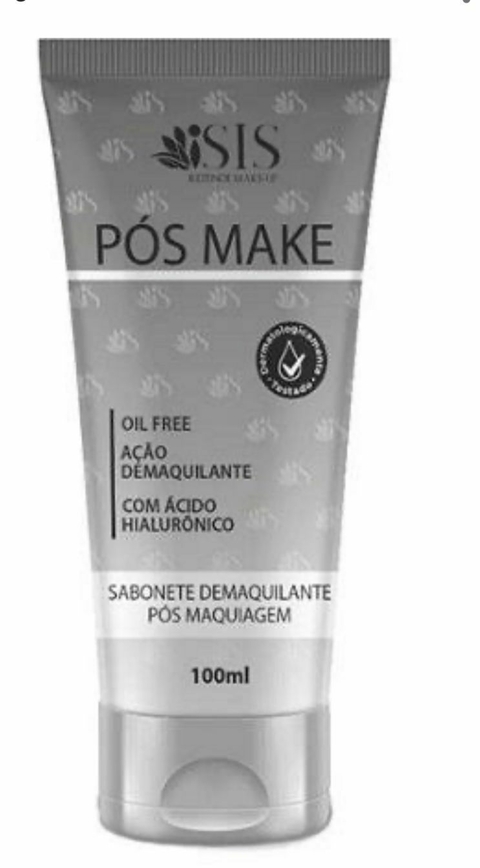 Sabonete Demaquilante Pós Make - SIS Make up