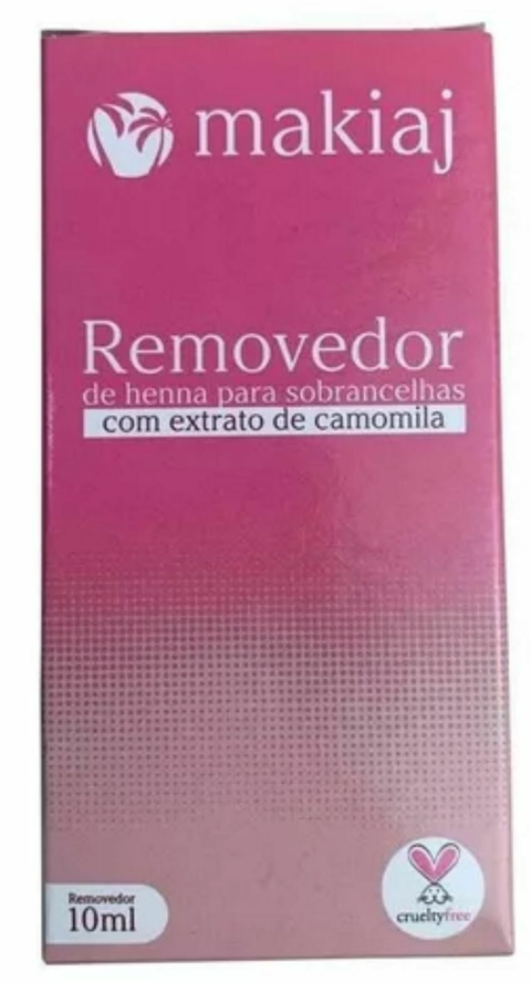 Removedor de Henna para Sobrancelhas - Makiaj