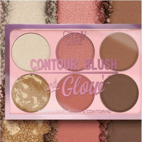 Paleta Multifuncional Contour, Blush and Glow - City Girls