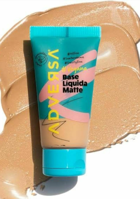 Base Líquida Matte Vegana - Adversa