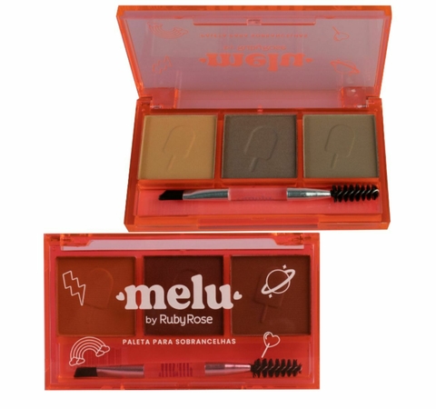 Paleta para sobrancelhas - Melu