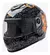 CASCO INTEGRAL ROCKWELL 929 ZOMBIE GRIS NARANJA - tienda online