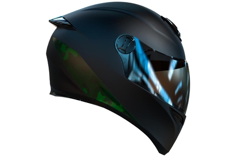 CASCO INTEGRAL VERTIGO V50 MONO DARK FULL CAMUFLADO MATE