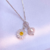 Conjunto Colar e Brinco Margarida Shine - loja online