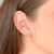 Brinco Ear Cuff Hera Banhado em Ródio na internet