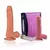 Prótese com Vibro Rotativo com Escroto e Ventosa
