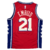 Philadelphia 76ers Statement Edition 20/21 - Masculina - Vermelha na internet