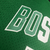 Imagem do Boston Celtics "Turnê NBA Europe Live" HWC Retrô 2007 - Masculina - Verde