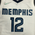 Memphis Grizzlies Association Edition 75° NBA 21/22 - Masculina - Branca - LM Fanatics | CAMISAS DE FUTEBOL E BASQUETE 