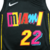 Imagem do Miami Heat City Edition 75° NBA 21/22 - Masculina - Preta