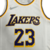 Los Angeles Lakers Association Edition 75° NBA 21/22 - Masculina - Branca