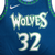 Minnesota Timberwolves City Edition 75° NBA 21/22 - Masculina - Azul