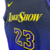 Imagem do Los Angeles Lakers City Edition 2024/25 - Masculina - Preta e Roxa