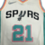 Imagem do San Antonio Spurs City Edition 75° NBA 21/22 - Masculina - Branca