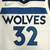 Minnesota Timberwolves Association Edition 75º NBA 21/22 - Masculina - Branca - LM Fanatics | CAMISAS DE FUTEBOL E BASQUETE 