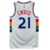 Philadelphia 76ers City Edition 2024/25 - Masculina - Branca na internet