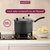 Panela Pipoqueira Antiaderente Luxo 3,5l - Teflon Pipoca Cor Cinza - comprar online
