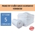 Kit Com 5 Panos De Chão Pano de Saco Alvejado 45x65cm Neves - loja online