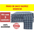 Kit Com 3 Pano De Chão Pano de Saco Xadrez 45x65cm Neves - loja online