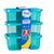 Imagem do Jogo Kit Conjunto Com 3 Potes De 1.140ml Plásticos Color Rae.