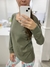 Remera Lola cuello R verde militar en internet