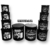 Kit Mantimentos 5 Peças Decorado Sonhos e Integral Preto