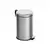 Lixeira com Pedal Tramontina Brasil Plus em Aço Inox com Acabamento Scotch Brite e Balde Interno 12 L