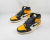 Tênis Air Jordan 1 High "Yellow Toe" na internet