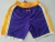 Calça Lakers roxa densa com bolso bordado - comprar online