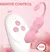 Vibrador Calcinha Vai e Vem (3 Nível) Recarregável / Controle remoto