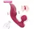 Vibrador Duplo Vaginal e Anal/ Recarregável/ 9 vibrações/ Controle