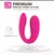 Vibrador Casal a prova d'água com estimulador de Clitóris e anal - comprar online