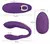 Vibrador Casal Ultra / Recarregável/ 10 Vibrações/ Controle remoto - SexShopZu