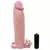 Capa Peniana Realística Com Vibrador E Anel 18,5Cm Vipmix / COD. V77