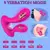 Vibrador Duplo / 9 vibração/ Recarregável/ Controle remoto/ silicone/ Prova d'água - comprar online