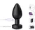 Plug vibratório com controle/ 10 vibração/ Recarregável/ Prova d'água/ silencioso/ silicone - comprar online
