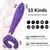 Vibrador Companheiro casal / 10 vibração/ Recarregável/ Prova d'água/ silicone - SexShopZu