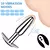 Plug Vibratório/ 10 vibrações/ Recarregável/ Controle remoto (COD. X49) - comprar online