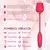 Vibrador Rosa vai e vem / 10 níveis de sucção/ 10 vibração/ Recarregável/ silencioso - SexShopZu