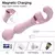 Varinha mágica 20 vibração/ 3 motores de vibração/ Recarregável/ silêncioso/ silicone/ Prova d'água na internet