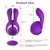 Vibrador Coelho Duplo / 8 Vibração / 5 sucção com estimulo/ recarregável/ silencioso/ Prova d'água/ silicone / Sugador (COD. A53) na internet