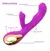 Vibrador duplo 10 vibração/ 3 motores de vibração Recarregável/ silencioso / COD. A18