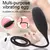Vibrador anal e vaginal com anel/ 12 vibração/ controle remoto/ recarregável/ COD. A33 - comprar online