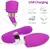 Vibrador casal/ 10 vibração/ controle remoto/ recarregável/ silencioso/ silicone/ Prova d'água/ uso anal e vaginal - SexShopZu