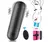 Bullet 10 vibração/ Recarregável/ controle remoto/ silicone / COD. A50