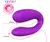 Vibrador Casal com estimulador de Clitóris e anal / COD. M13