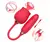 Vibrador Rosa vai e vem / 10 níveis de sucção/ 10 vibração/ Recarregável/ silencioso