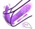 Vibrador vai e vem/ 10 vibração/ Recarregável/ controle remoto/ na internet